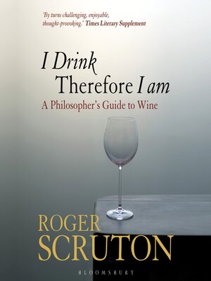 cover image of I Drink Therefore I Am